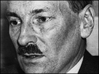 Clement Attlee in the BBC Daily Politics Favourite Peacetime Prime Minister poll