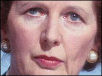 Margaret Thatcher  in the BBC Daily Politics Favourite Peacetime Prime Minister poll