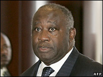 Ivory Coast President Laurent Gbagbo