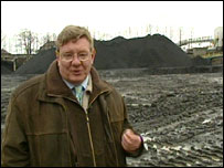 Mark Mardell at a mine in southern Poland