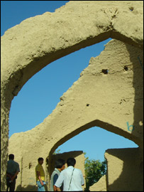 Khanaqa - a kind of madrassa or religious school - where Rumi studied