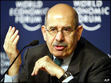 Mohammed ElBaradei (file image from January 2005)