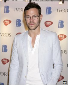 Will Young at Ivor Novello awards