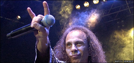 Hand sign by Ronnie James Dio