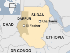 Darfur map