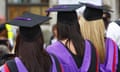 Students in academic dress