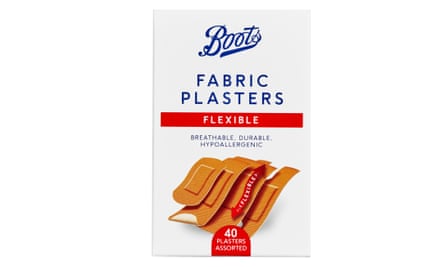 Boots flexible fabric plasters