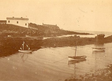 the old lifeboat station at bull bay