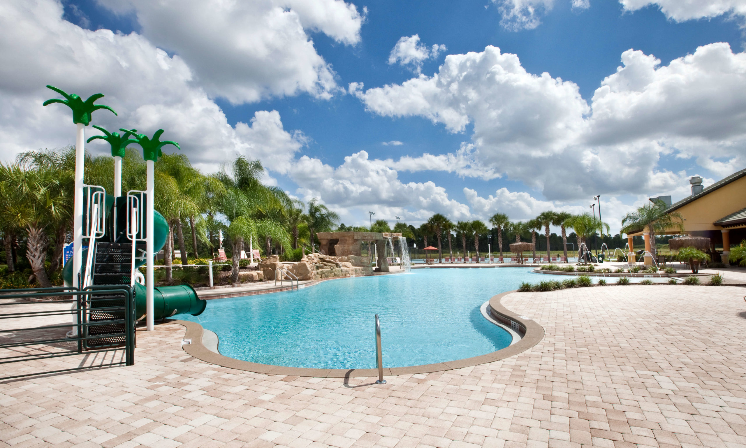 11 Paradise Palms Resort Clubhouse Swimming Complex with slide