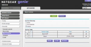 Using the Netgear WNDR4500 to Block Steam