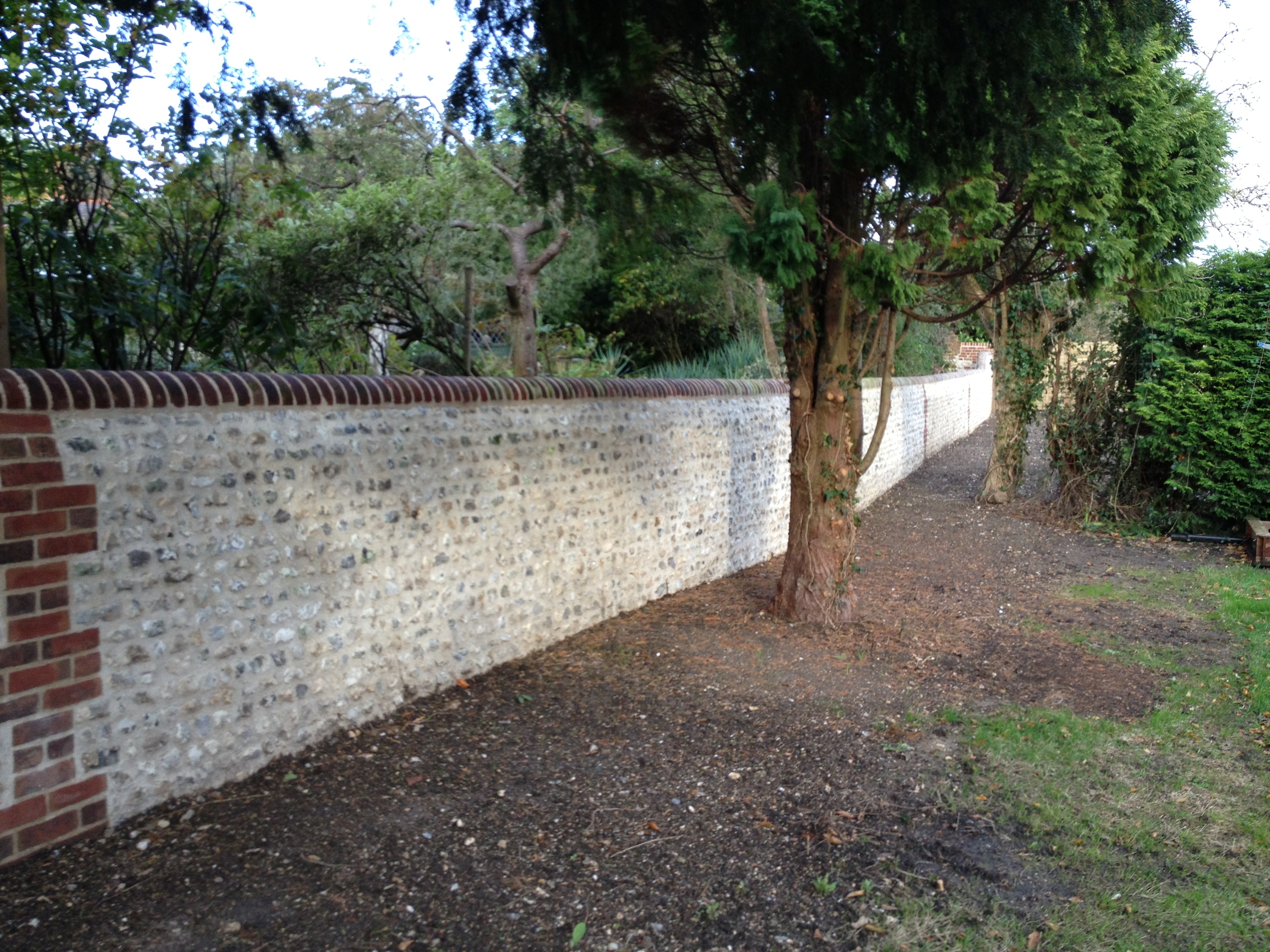 Sussex Flint Wall