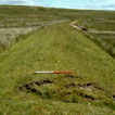 Students starting to clear the topsoil on Trench 2