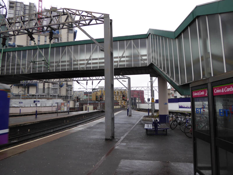 The footbridge.