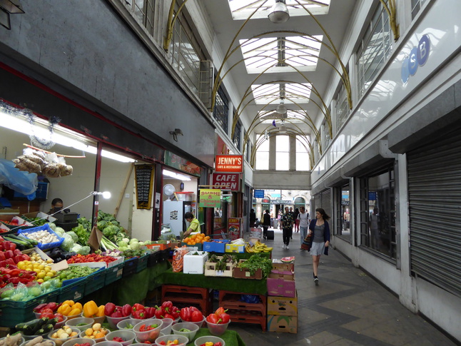 Peckham Rye shopping arcade