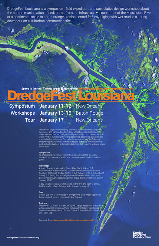 525_DredgeFest Louisiana_Poster_11x17