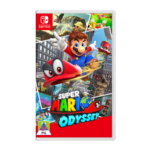 Super Mario Odyssey Packshot